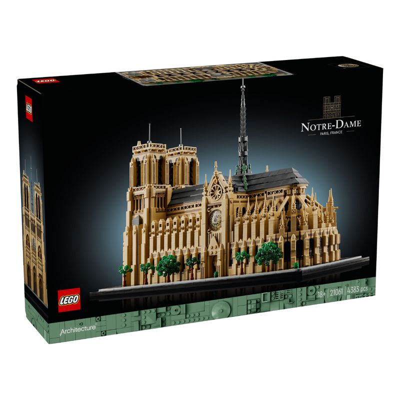 LEG21061---LEGO-Architecture---Notre-Dame-de-Paris---4383-Pecas---21061-1
