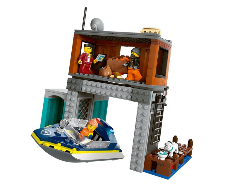 LEG60417---LEGO-City---Lancha-da-Policia-e-Esconderijo-dos-Bandidos---311-Pecas---60417-3