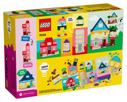 LEGO Classic - Casas Criativas - 850 Peças - 11035