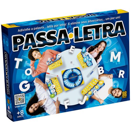 Jogo de Tabuleiro - Passa Letra - Grow