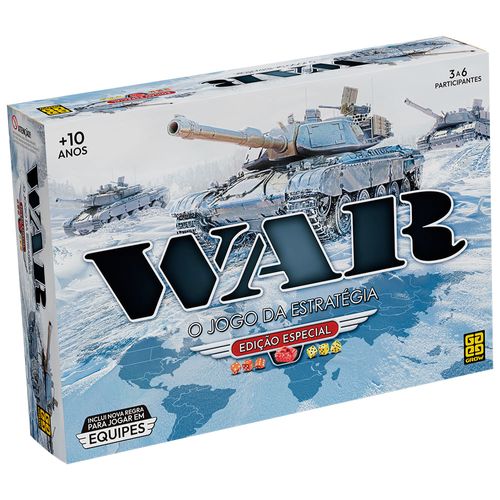 Jogo de Tabuleiro - War - Edição Especial - Grow