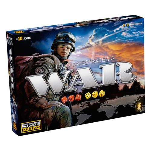 Jogo de Tabuleiro - War - Grow