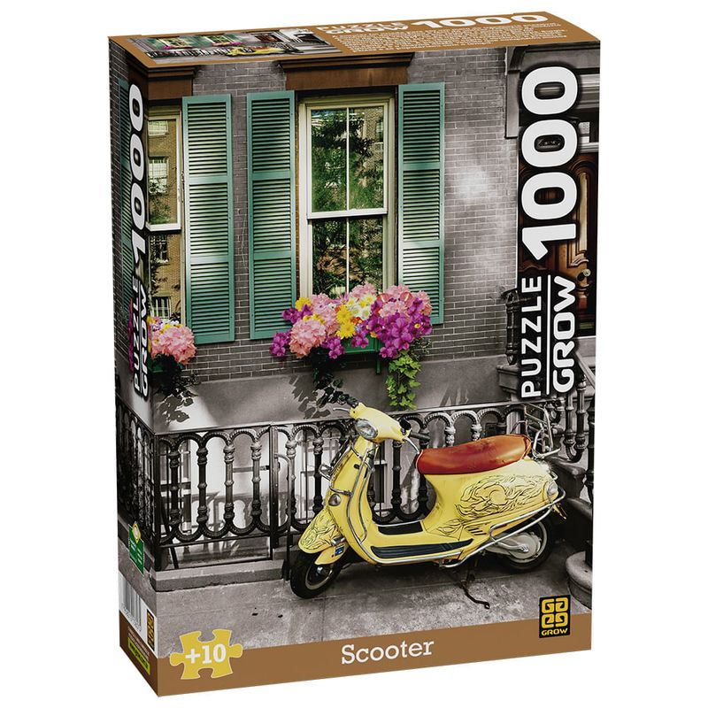 GRO03607---Quebra-Cabeca---Scooter---1000-Pecas---Grow-1
