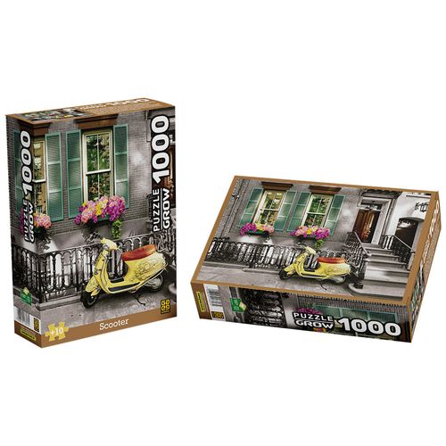 Quebra-Cabeça - Scooter - 1000 Peças - Grow