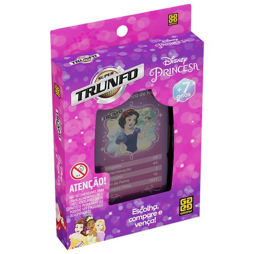 Jogo Super Trunfo - Princesas - Grow