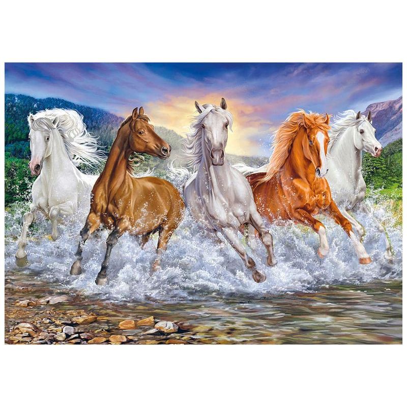 GRO03744---Quebra-Cabeca---Cavalos-Selvagens---1500-Pecas---Grow-2