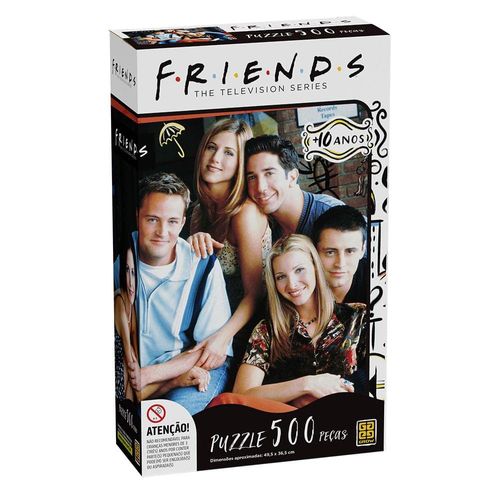 Quebra-Cabeça - Friends - 500 Peças - Grow