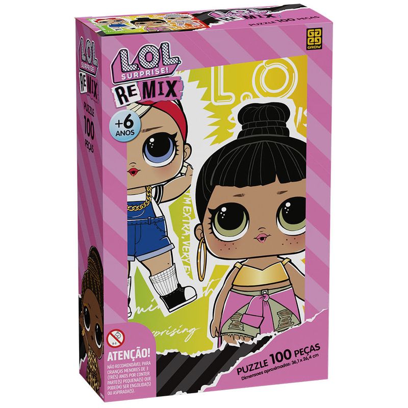 GRO03633---Quebra-Cabeca---LOL-Surprise---100-Pecas---Grow-1