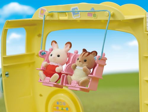 Sylvanian Families - Ônibus Arco-Íris Jardim da Infância - Epoch