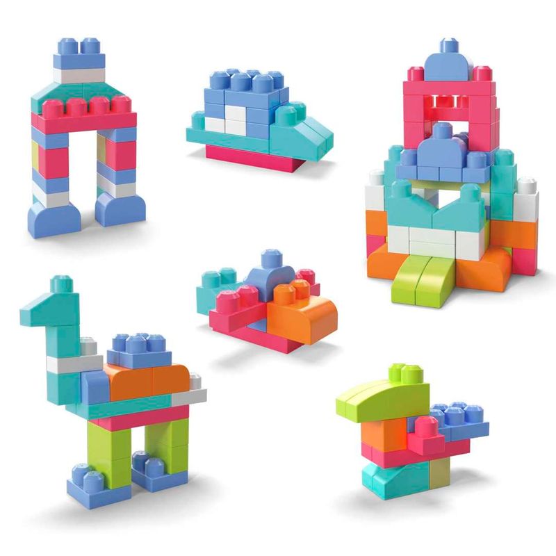 MATDCH54---Blocos-de-Montar---Bolsa-de-Construcao---Vermelho---60-Pecas---Mega-Bloks---Fisher-Price-2