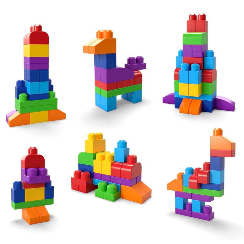 MATDCH55---Blocos-de-Montar---Bolsa-de-Construcao---Azul---60-Pecas---Mega-Bloks---Fisher-Price-2
