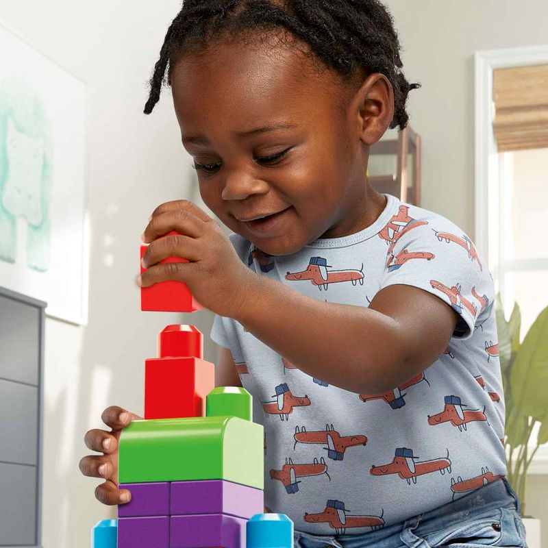 MATDCH55---Blocos-de-Montar---Bolsa-de-Construcao---Azul---60-Pecas---Mega-Bloks---Fisher-Price-4