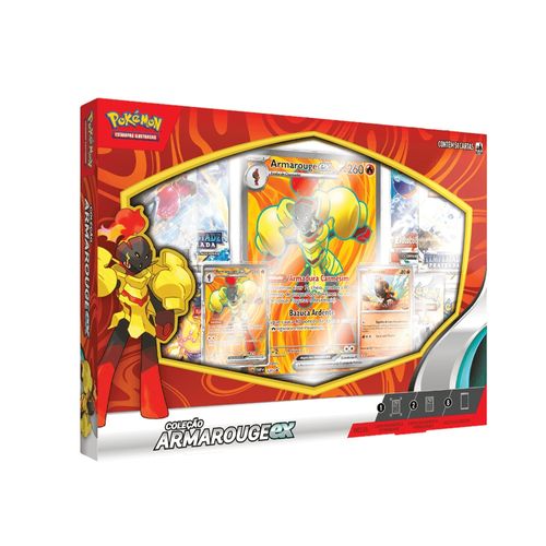 Jogo de Cartas Pokémon - Coleção Armarouge Ex - Copag