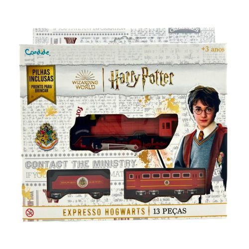 Pista de Trem Harry Potter - Expresso Hogwarts - 13 Peças - Candide