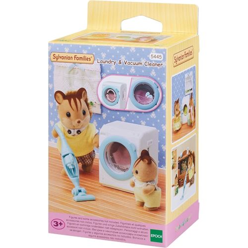 Sylvanian Families - Máquina de Lavar Roupa e Aspirador de Pó - Epoch
