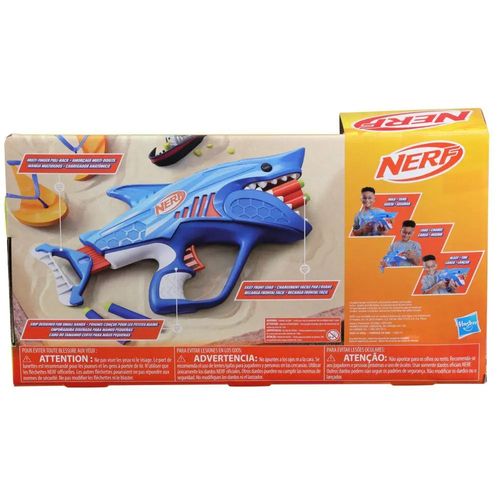 Lançador de Dardos Nerf - Sharkfire - Nerf Wild - Hasbro