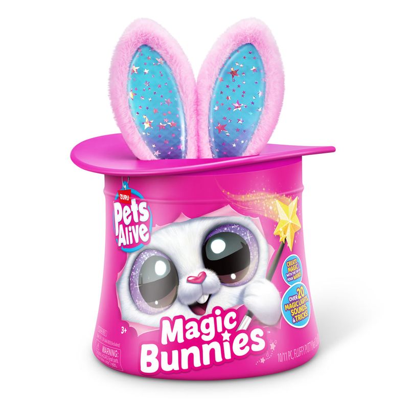 CAN1236-ROSA---Pelucia-Interativa-com-Som-e-Luz---Magic-Bunnies---Pets-Alive---Rosa---Candide-4