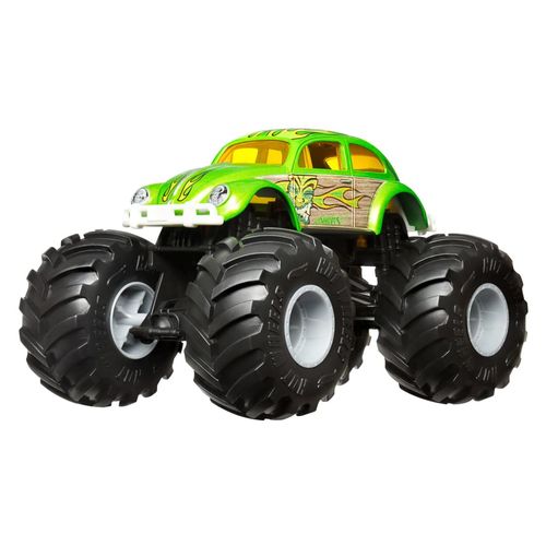 Carrinho Hot Wheels - Volkswagen Beetle - Monster Trucks - 20 cm - 1:24 - Mattel