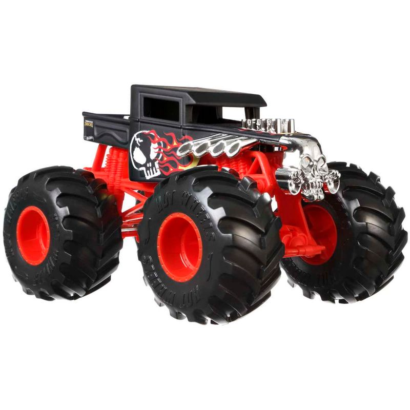 MATFYJ83-HNM40---Carrinho-Hot-Wheels---Bone-Shaker-2024---Monster-Trucks---20-cm---124---Mattel-4