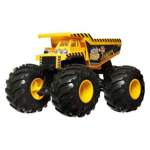 Carrinho Hot Wheels - Gotta Dump - Monster Trucks - 20 cm - 1:24 - Mattel