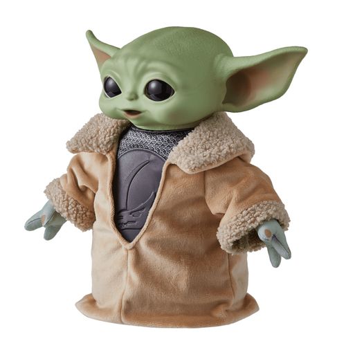 Pelúcia Star Wars - Grogu com Armadura Beskar - 27 cm - Mattel