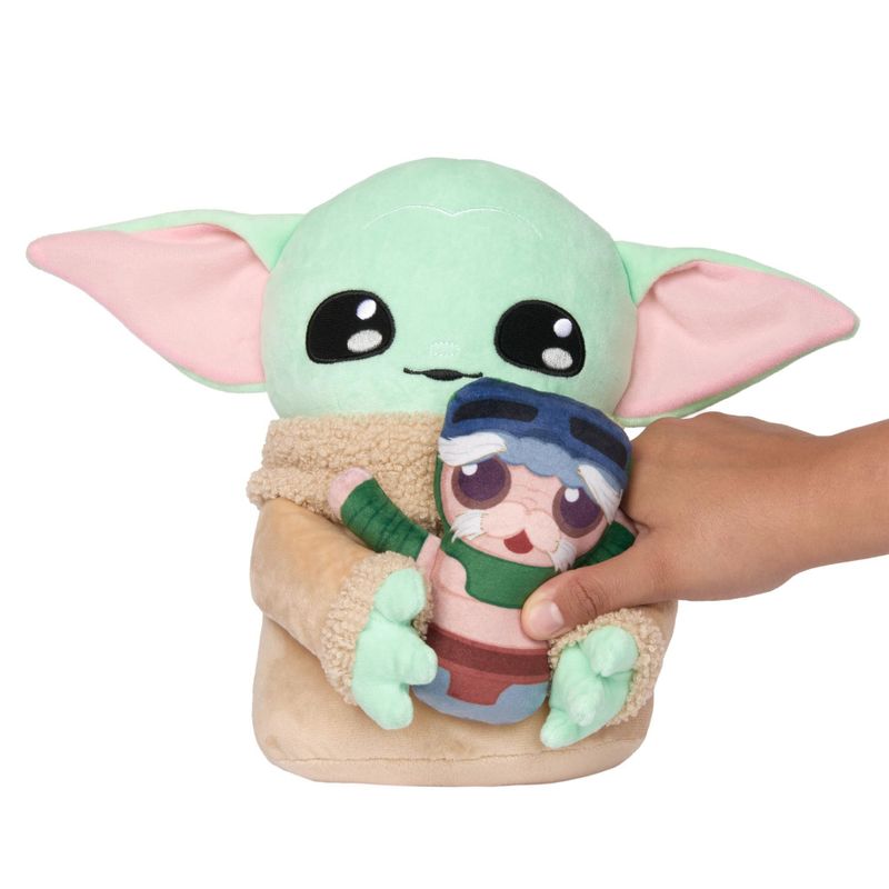 MATHXV50---Pelucia-Star-Wars-com-Som---Grogu---Bebe-Mau---25-cm---Mattel-6