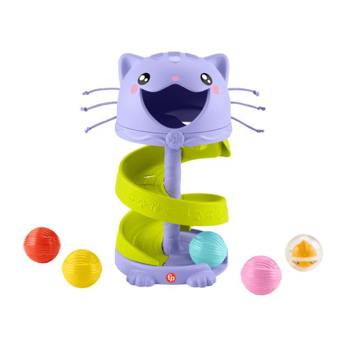 Brinquedo Interativo - Gatinho Bolinhas Rolando - Fisher-Price