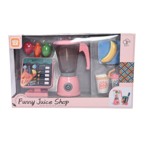 Conjunto Loja de Sucos de Brinquedo com Luz e Som - Mini Kitchen Series - ST Import