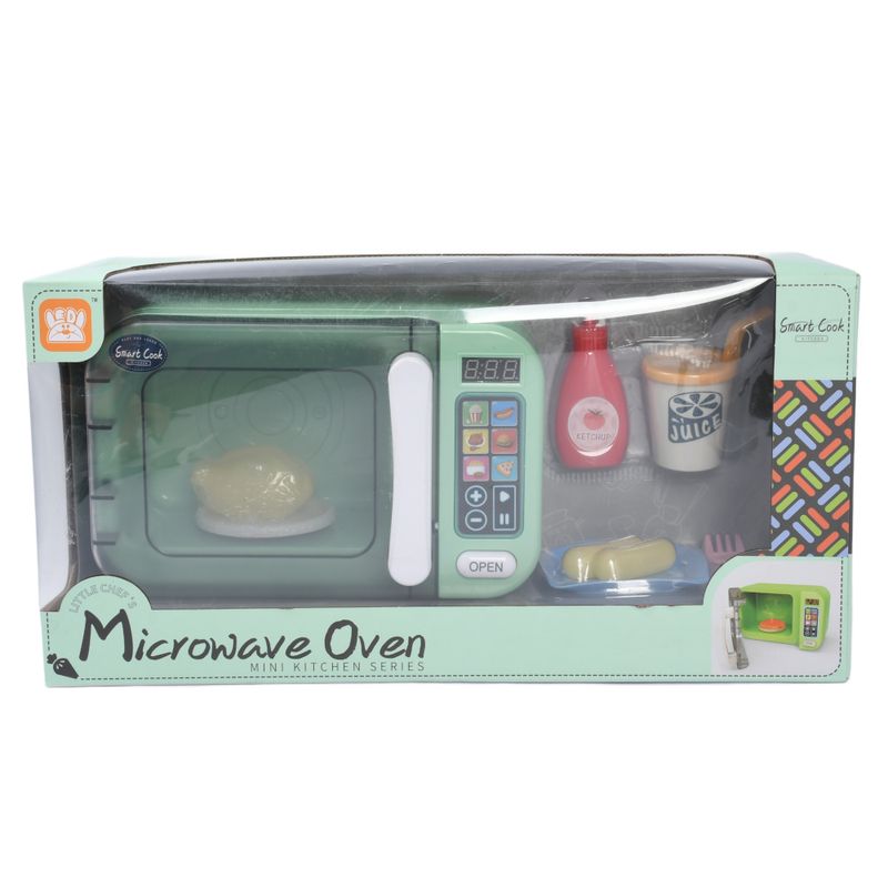 STISL304---Micro-ondas-de-Brinquedo-com-Luz-e-Som---Mini-Kitchen-Series---ST-Import-2
