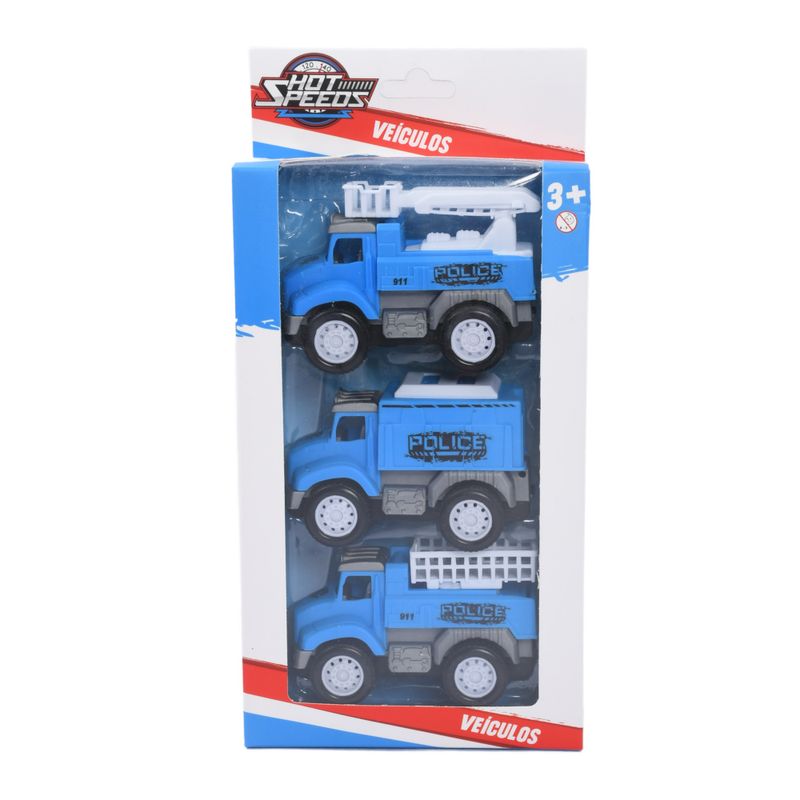 STISL363---Conjunto-de-Mini-Veiculos-Roda-Livre---Caminhoes-da-Policia---Hot-Speeds---ST-Import-2