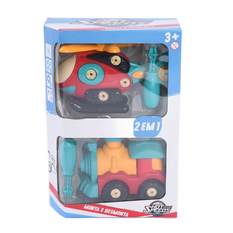 STISL365---Conjunto-Monta-e-Desmonta-2-em-1---Helicoptero-e-Trem---Hot-Speeds---ST-Import-2