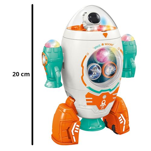 Foguete com Luz e Som - Space Rocket - ST Import