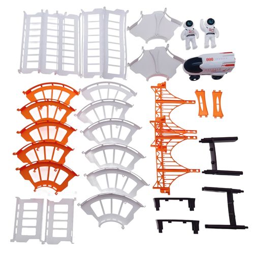 Pista com Carrinho e Mini Figuras - Outer Space Track - ST Import