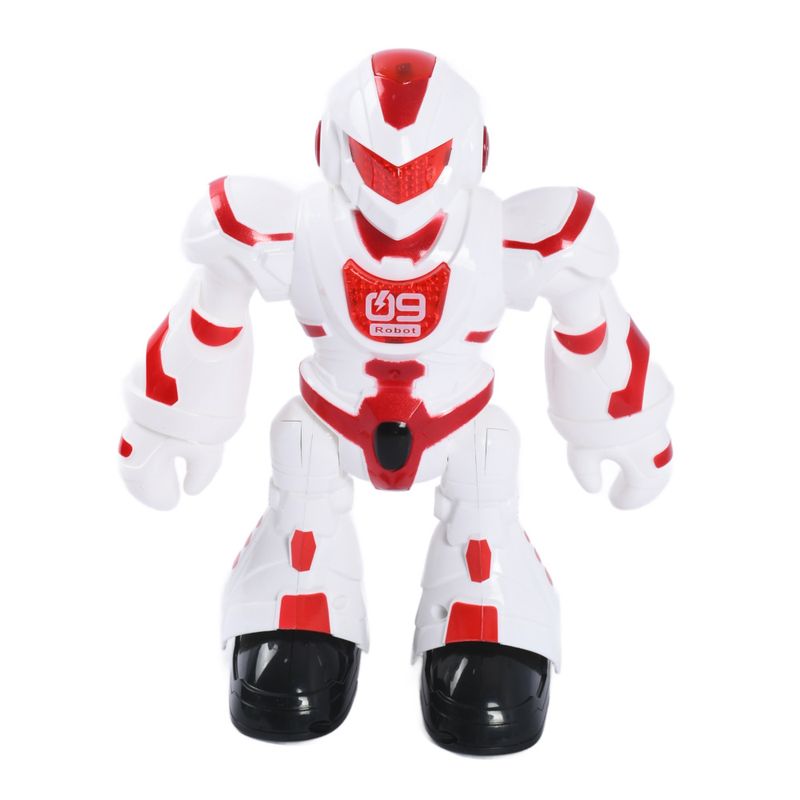STISL387-VERMELHO---Robo-com-Controle-Remoto-Luz-e-Som---Dance-Robot---Vermelho---20-cm---ST-Import-4