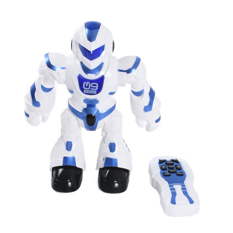 STISL387-AZUL---Robo-com-Controle-Remoto-Luz-e-Som---Dance-Robot---Azul---20-cm---ST-Import-1