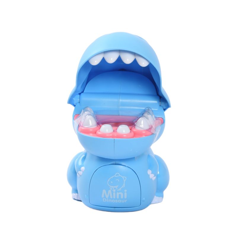 STISL354-AZUL---Cofrinho-de-Dinossauro-2-em-1---Dentista---Medical-Piggy-Bank-Care---Azul---ST-Import-5
