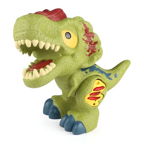 Dinossauro com Luz e Som - Dilophosaurus - Dino Party - 20 cm - ST Import