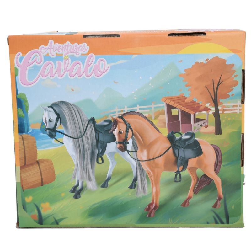 STISL281-MARROM---Cavalo-de-Brinquedo---Aventuras-a-Cavalo---Marrom---25-cm---ST-Import-5