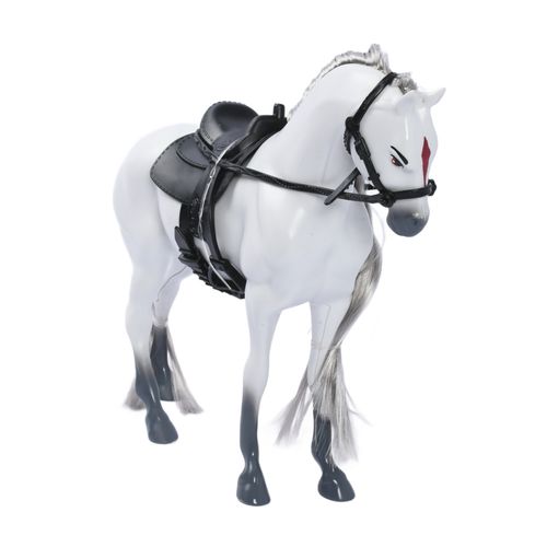 Cavalo de Brinquedo - Aventuras a Cavalo - Branco - 25 cm - ST Import