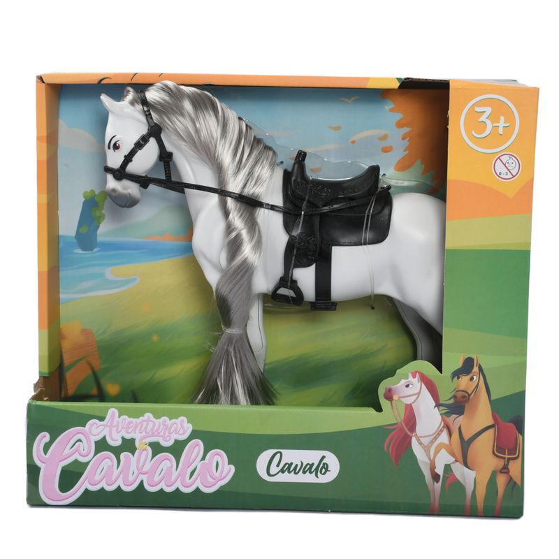 STISL281-BRANCO---Cavalo-de-Brinquedo---Aventuras-a-Cavalo---Branco---25-cm---ST-Import-2
