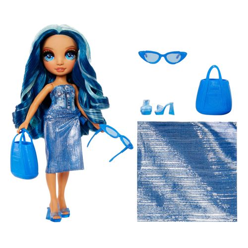 Boneca Rainbow High - Skyler Bradshaw - Swin & Style - Azul - 28 cm - MGA