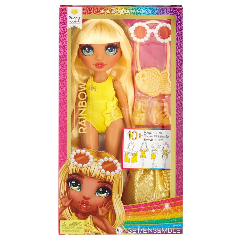 MCA4222507284---Boneca-Rainbow-High---Sunny-Madison---Swin---Style---Amarelo---28-cm---MGA-2