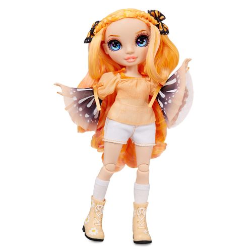 Boneca Rainbow High - Poppy Rowan - Junior High - Laranja - 23 cm - MGA