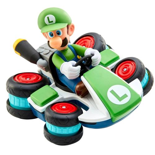 Carrinho de Controle Remoto - Mario Kart - Luigi - Anti-Gravidade - Nintendo - Candide