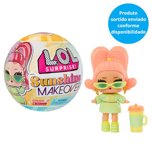 Mini Boneca Surpresa - LOL Surprise - Sunshine Makeover - 8 Surpresas - Sortido - MGA