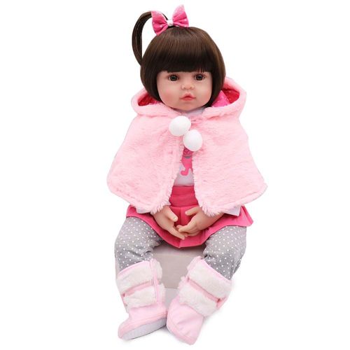 Boneca Reborn - Sarah - Laura Baby - 48 cm - Shiny Toys