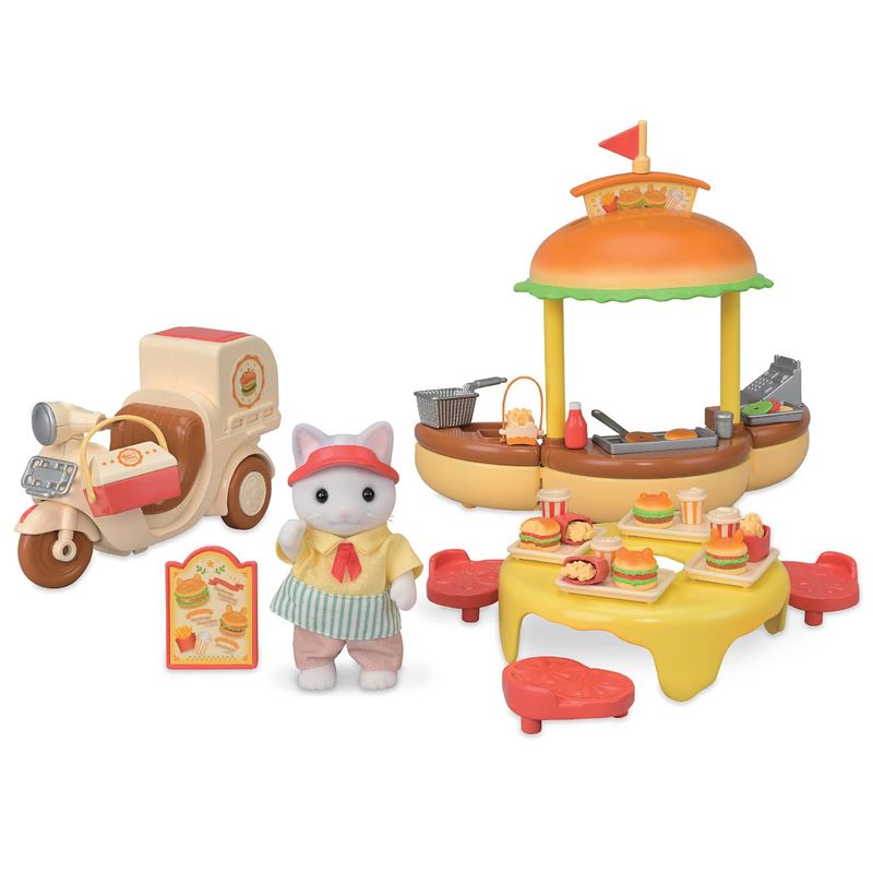 EPO5757---Sylvanian-Families---Quiosque-de-Hamburguer---Epoch-2