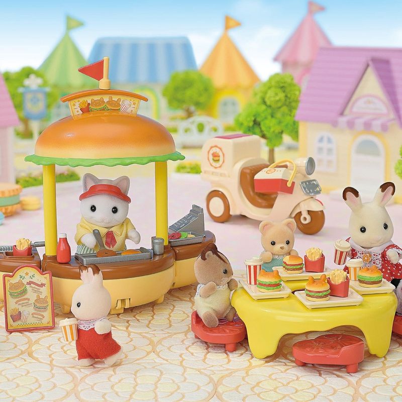 EPO5757---Sylvanian-Families---Quiosque-de-Hamburguer---Epoch-5
