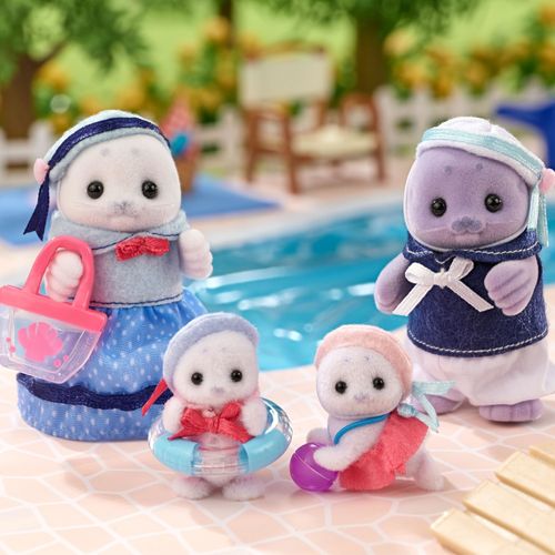 Sylvanian Families - Família das Focas - Epoch