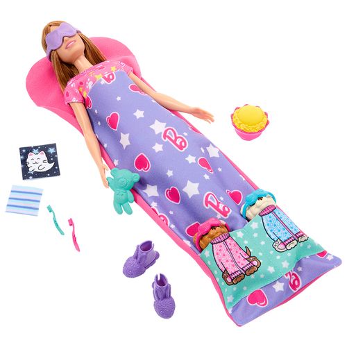 Boneca Barbie - Festa do Pijama com Cachorrinhos - Color Change - Mattel